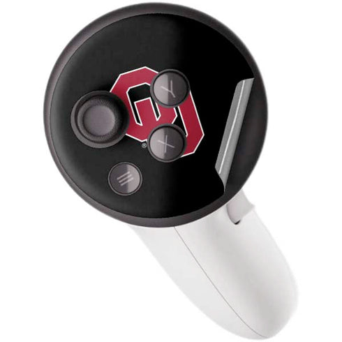 University of Oklahoma Sooners Black Meta Quest 3S Skin