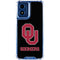 University of Oklahoma Sooners Black Moto G 5G (2024) Clear Case