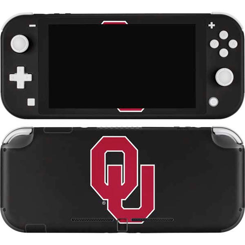 University of Oklahoma Sooners Black Nintendo Skins