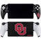 University of Oklahoma Sooners Black PlayStation Portal Remote Player Skin