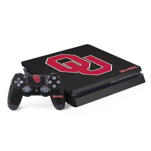 University of Oklahoma Sooners Black PlayStation PS4 Skins