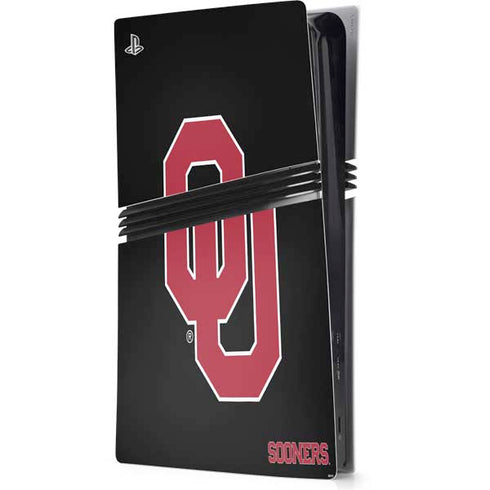 University of Oklahoma Sooners Black PlayStation PS5 Skins