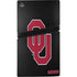 University of Oklahoma Sooners Black PS5 Pro Disk Console Skin