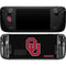 University of Oklahoma Sooners Black Steam Deck Handheld Gaming Computer OLED Skin