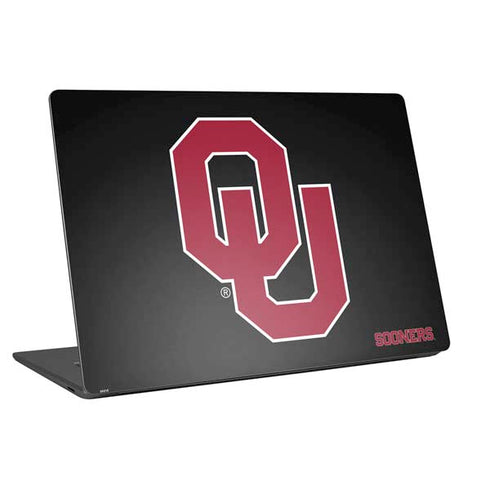 University of Oklahoma Sooners Black Laptop Skins