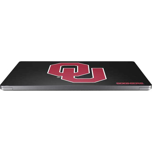 University of Oklahoma Sooners Black Laptop Skins