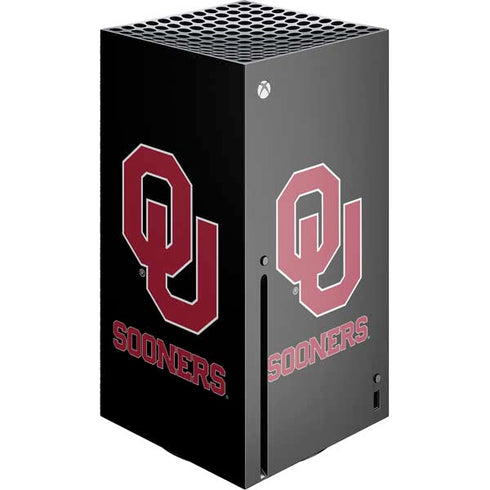 University of Oklahoma Sooners Black Xbox Series X Skins