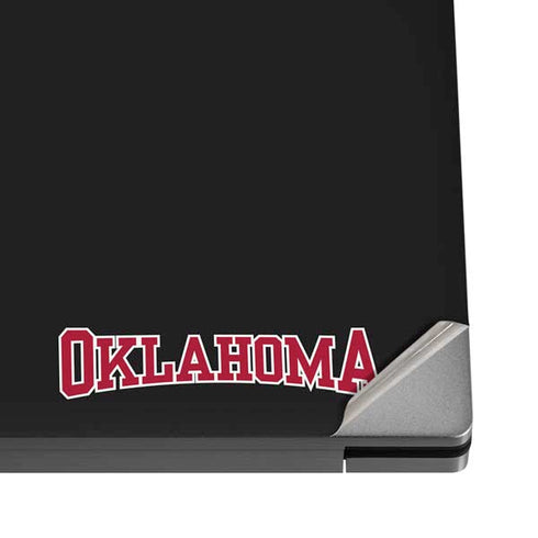 University of Oklahoma Sooners Black Dell XPS Skin