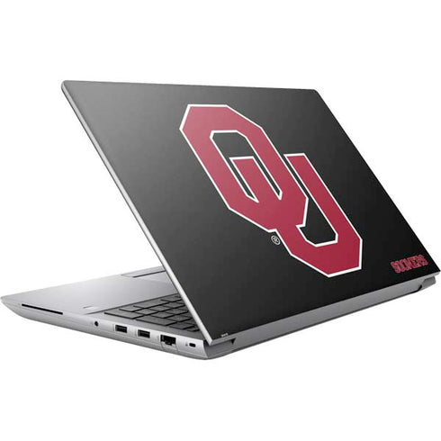 University of Oklahoma Sooners Black HP ZBook Fury 16 G10 Skin