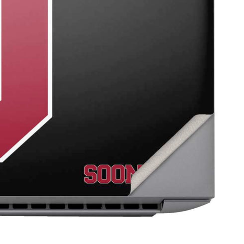 University of Oklahoma Sooners Black HP ZBook Fury 16 G10 Skin