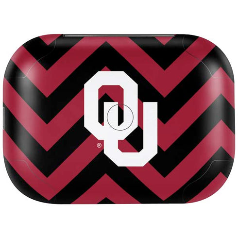 University of Oklahoma Sooners Chevron Amazon Echo Buds Skin