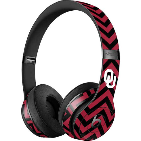 University of Oklahoma Sooners Chevron Beats Solo 3 Wireless Skin
