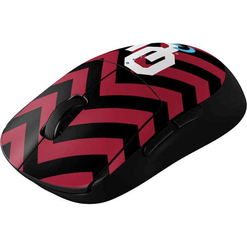 University of Oklahoma Sooners Chevron G Pro Wireless Gaming Mouse Skin