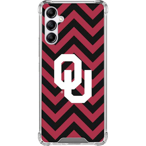 University of Oklahoma Sooners Chevron Gabb Phone 4 Clear Case