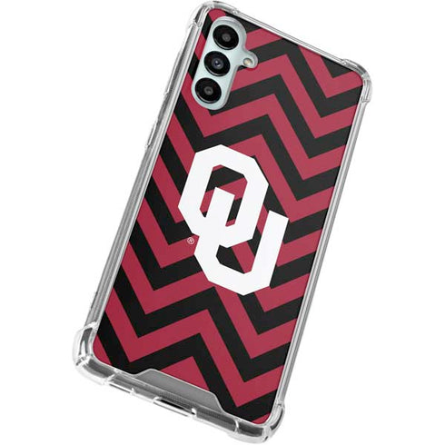University of Oklahoma Sooners Chevron Gabb Phone 4 Clear Case