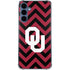 University of Oklahoma Sooners Chevron Galaxy A35 5G Clear Case