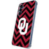 University of Oklahoma Sooners Chevron Galaxy A55 5G Clear Case