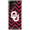 University of Oklahoma Sooners Chevron Galaxy S23 Ultra Clear Case