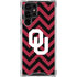University of Oklahoma Sooners Chevron Galaxy S23 Ultra Clear Case