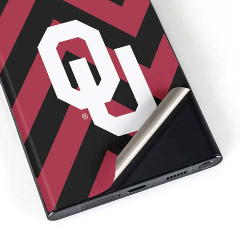 University of Oklahoma Sooners Chevron Galaxy Skins