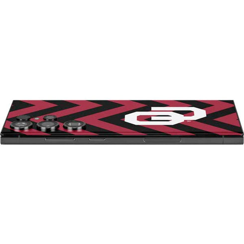 University of Oklahoma Sooners Chevron Galaxy Skins