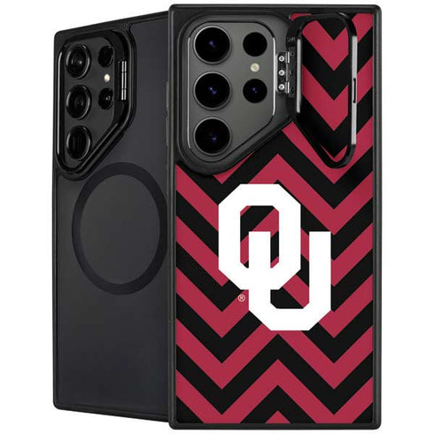 University of Oklahoma Sooners Chevron Galaxy S24 Ultra Kickstand Case