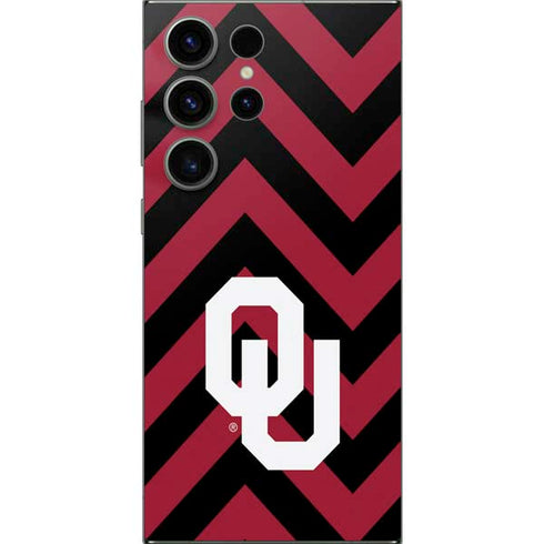 University of Oklahoma Sooners Chevron Galaxy S25 Ultra Skin