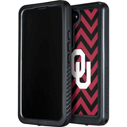 University of Oklahoma Sooners Chevron Galaxy S24 Waterproof Case