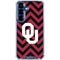 University of Oklahoma Sooners Chevron Galaxy S25 Plus Clear Case