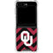 University of Oklahoma Sooners Chevron Galaxy Z Flip6 Clear Case