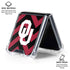 University of Oklahoma Sooners Chevron Galaxy Z Flip6 Clear Case