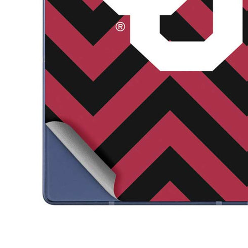 University of Oklahoma Sooners Chevron Galaxy Z Fold6 Skin