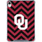 University of Oklahoma Sooners Chevron iPad 11th Gen (2025) Clear Case