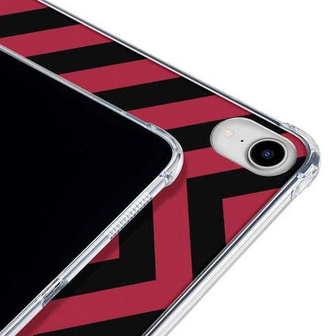 University of Oklahoma Sooners Chevron iPad 11th Gen (2025) Clear Case