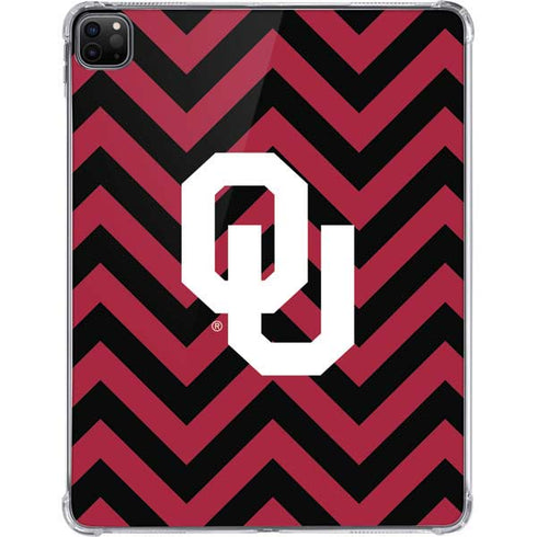 University of Oklahoma Sooners Chevron iPad Pro 11in (2024) Clear Case