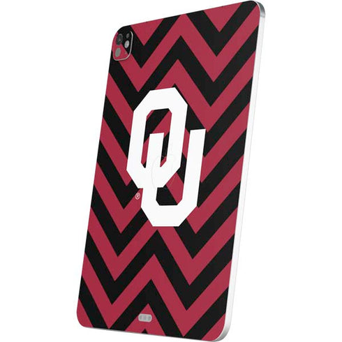 University of Oklahoma Sooners Chevron iPad Pro 13in M4 (2024) Skin