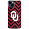 University of Oklahoma Sooners Chevron iPhone 15 Clear Case