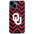 University of Oklahoma Sooners Chevron iPhone 15 Clear Case