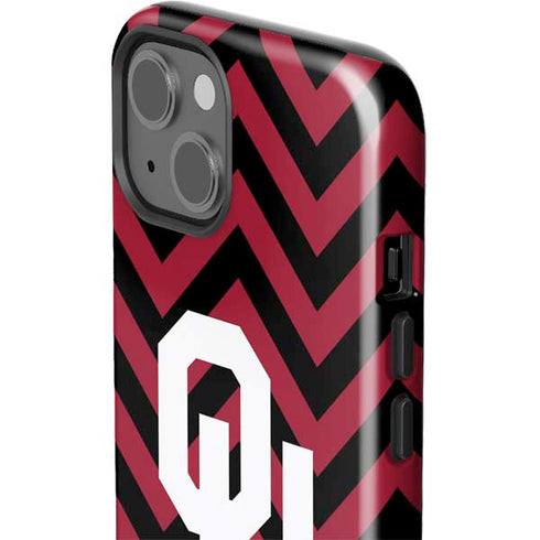 University of Oklahoma Sooners Chevron iPhone 15 Impact Case