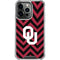 University of Oklahoma Sooners Chevron iPhone 16 Pro Clear Case