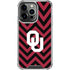 University of Oklahoma Sooners Chevron iPhone 16 Pro Clear Case