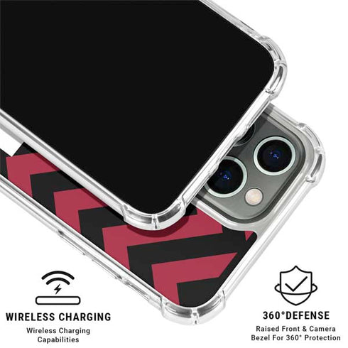 University of Oklahoma Sooners Chevron iPhone 16 Pro Clear Case