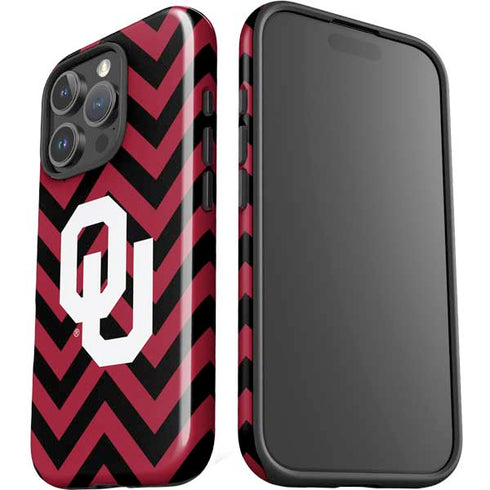 University of Oklahoma Sooners Chevron iPhone 16 Pro Impact Case