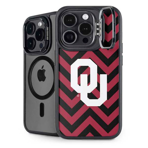 University of Oklahoma Sooners Chevron iPhone 16 Pro Kickstand Case