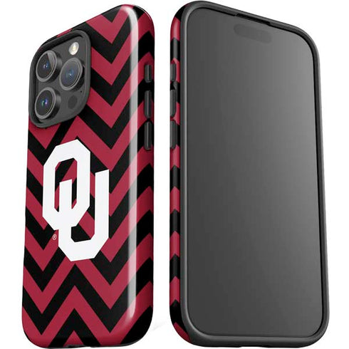 University of Oklahoma Sooners Chevron iPhone 16 Pro Max Impact Case