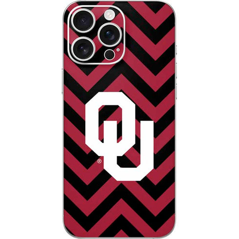 University of Oklahoma Sooners Chevron iPhone 16 Pro Max Skin