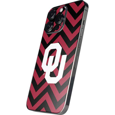 University of Oklahoma Sooners Chevron iPhone 16 Pro Max Skin