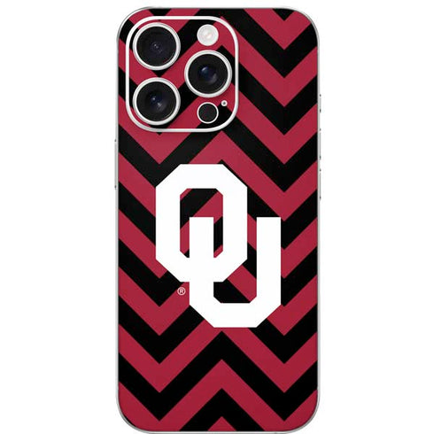 University of Oklahoma Sooners Chevron iPhone 16 Pro Skin