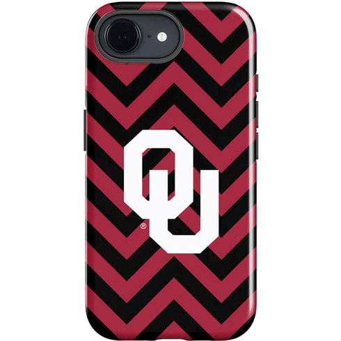 University of Oklahoma Sooners Chevron iPhone 16e Impact Case
