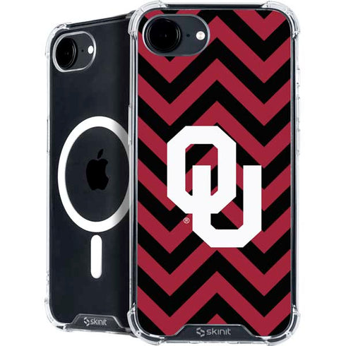 University of Oklahoma Sooners Chevron iPhone 16e MagSafe Case